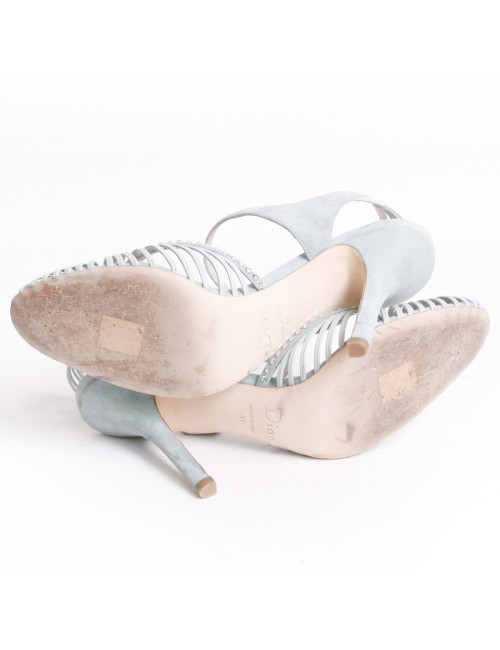 Escarpins DIOR T 37 en veau velours 