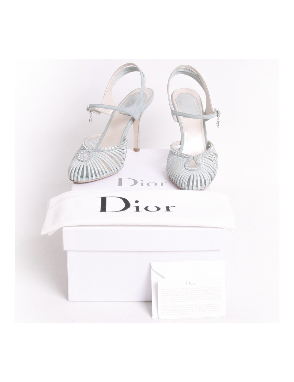 Escarpins DIOR T 37 en veau velours 