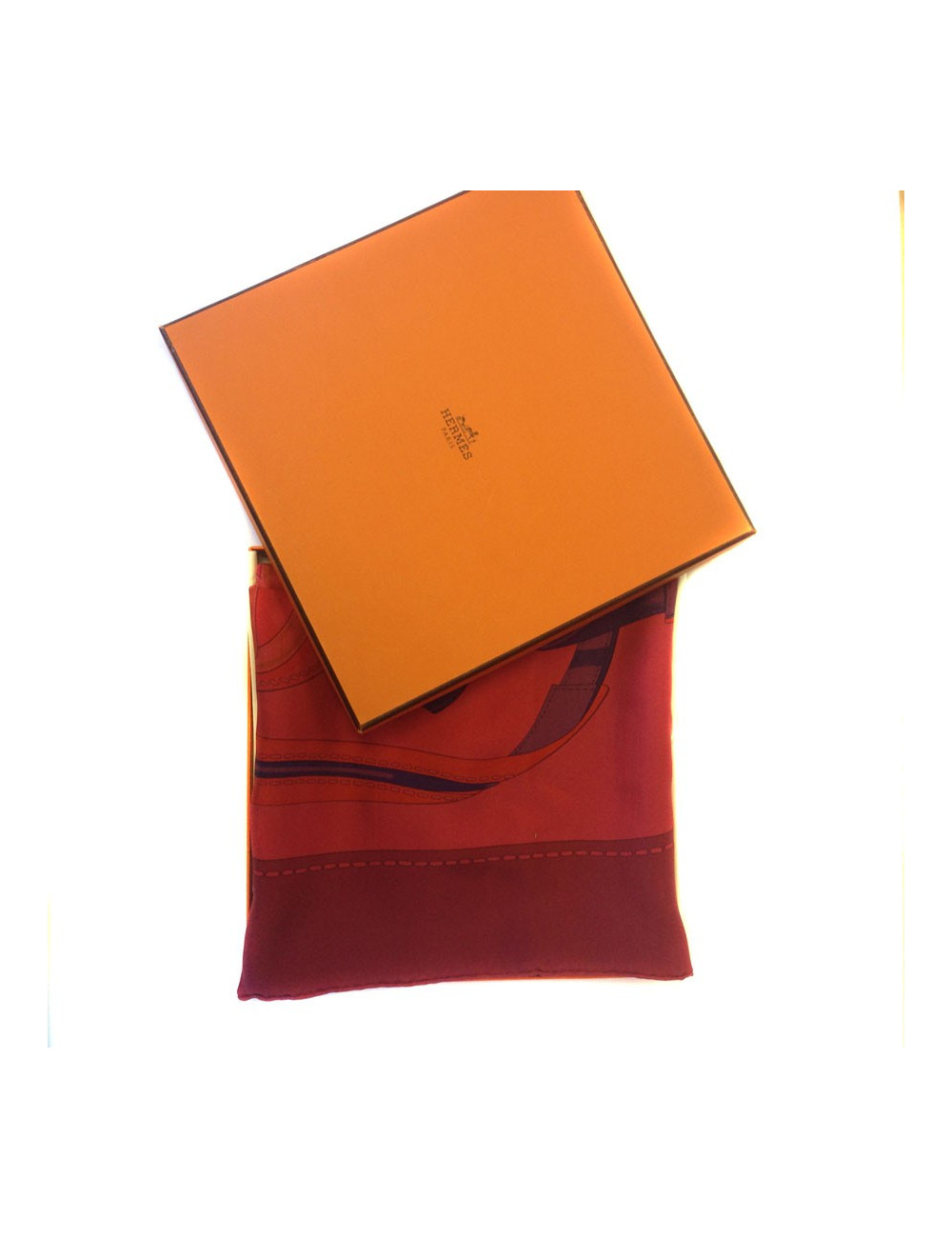 Grand foulard HERMES 135 x 135 soie