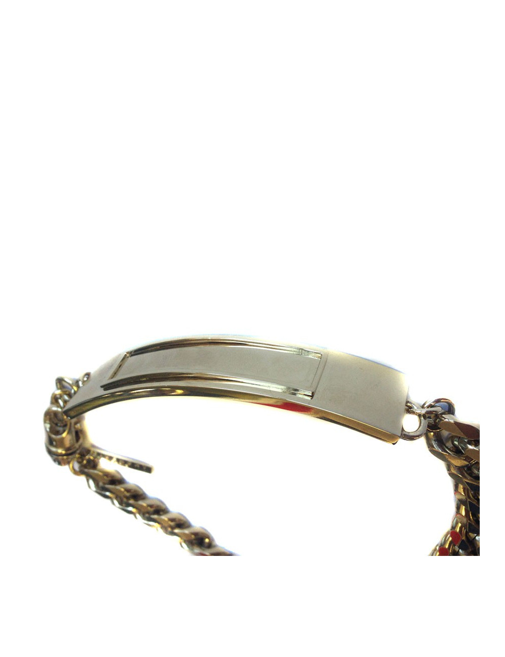 Collier "dents de vampire" GIVENCHY doré