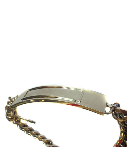 Collier "dents de vampire" GIVENCHY doré