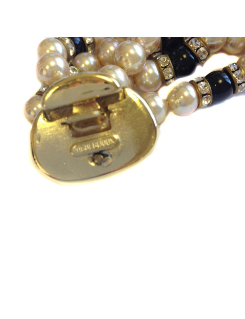 Collier ras du cou VOGUE BIJOUX multi rangs de perles