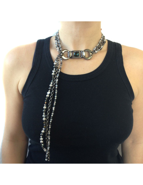 Collier ras du cou Daniel Swarovski 