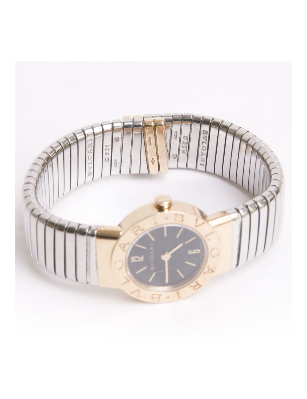 Montre BULGARI or et acier