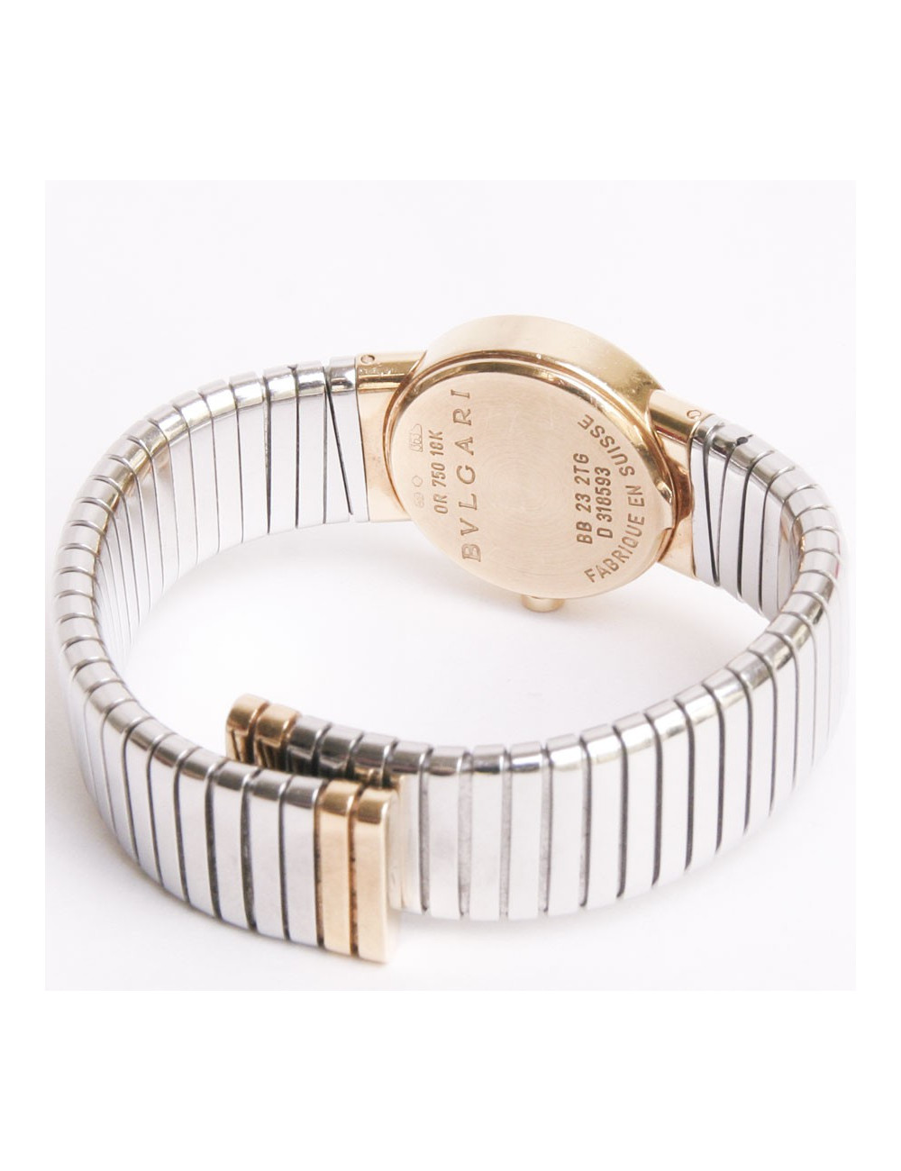 Montre BULGARI or et acier