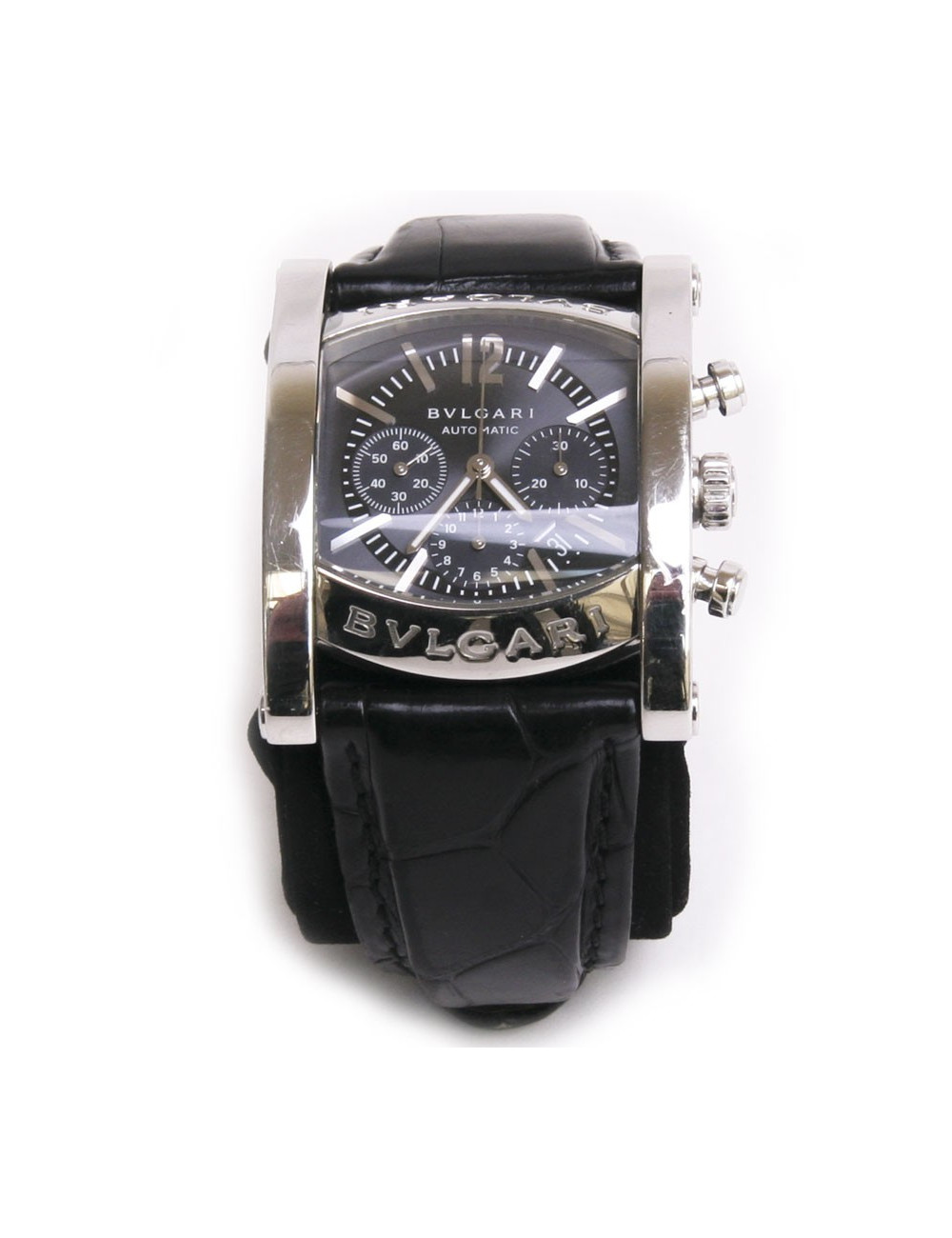 Montre "Assioma" Homme BULGARI en acier avec 2eme bracelet