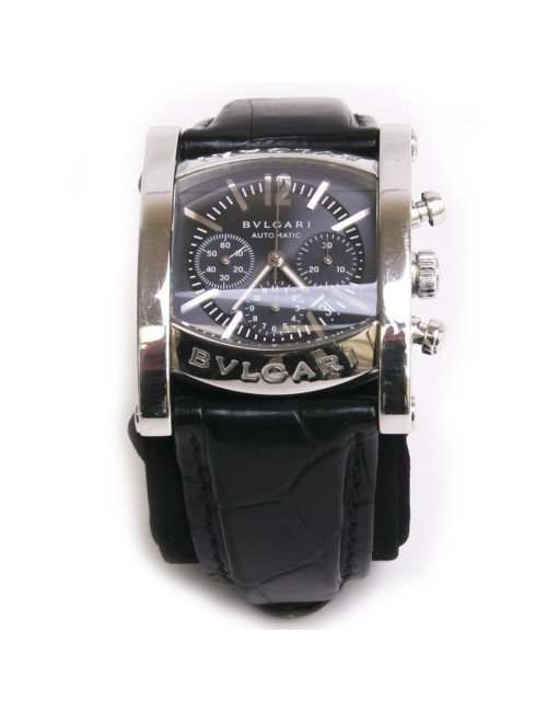 Montre "Assioma" Homme BULGARI en acier avec 2eme bracelet