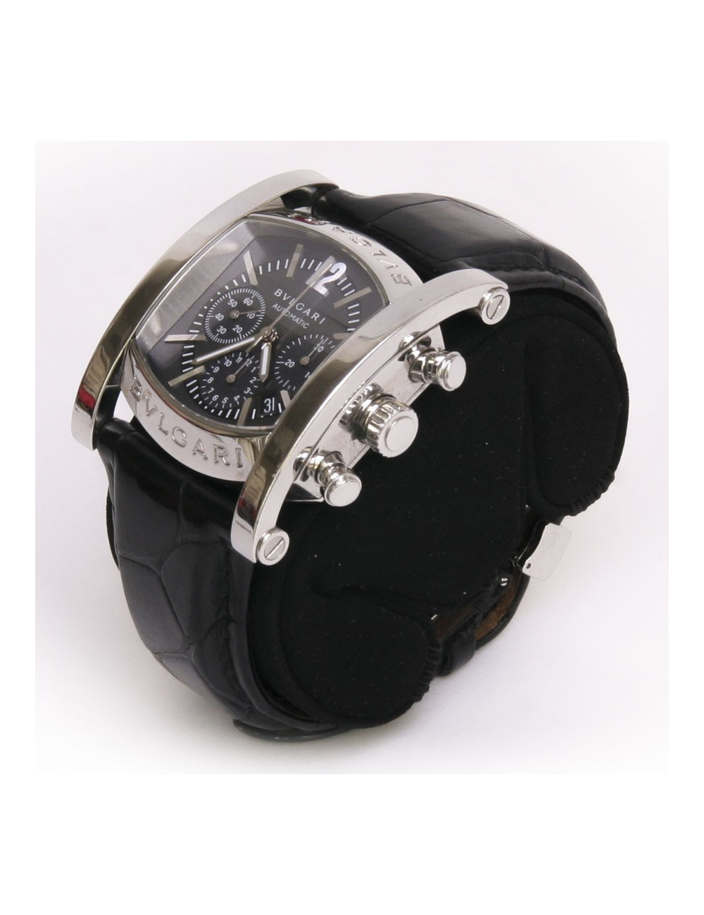 Montre "Assioma" Homme BULGARI en acier avec 2eme bracelet