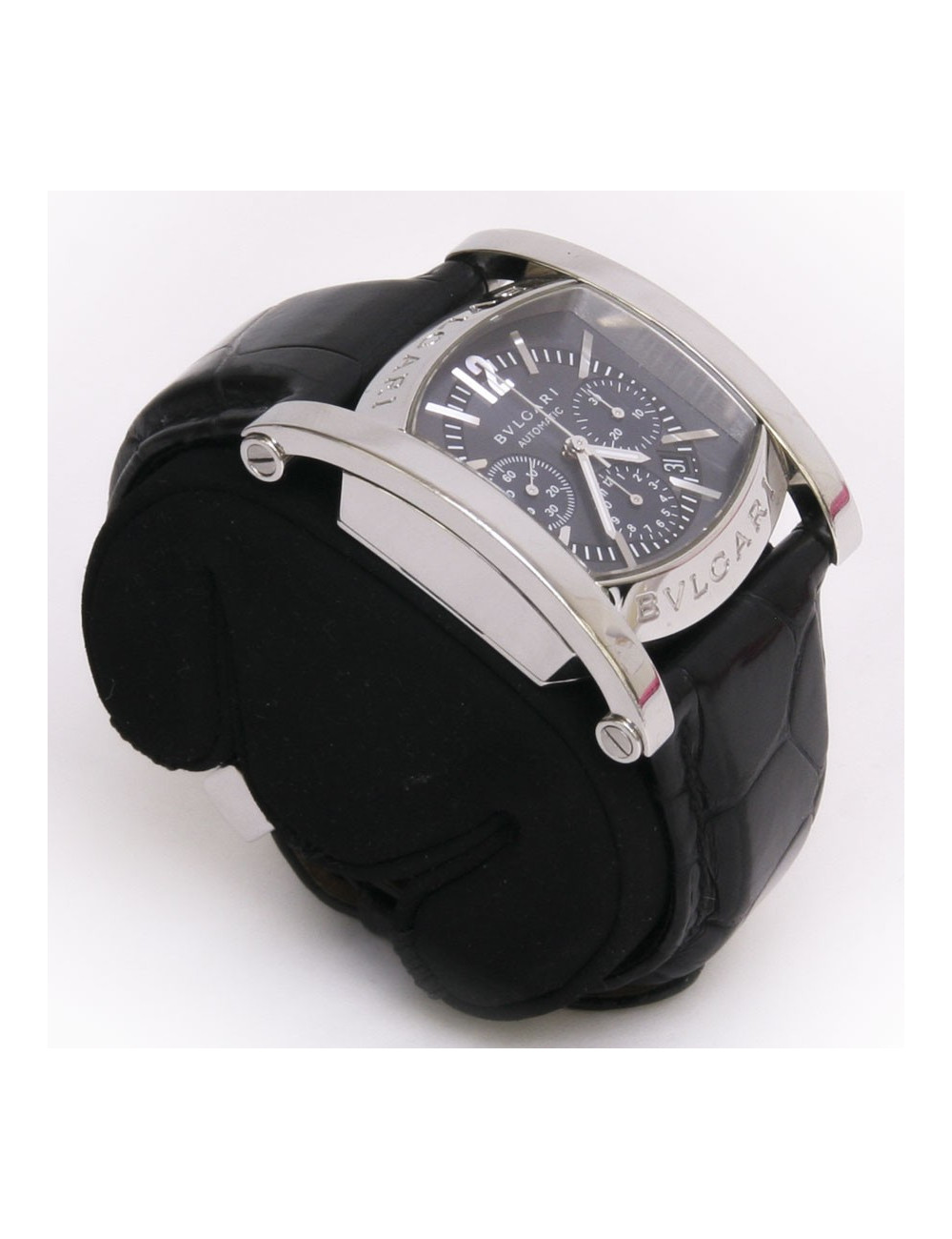 Montre "Assioma" Homme BULGARI en acier avec 2eme bracelet