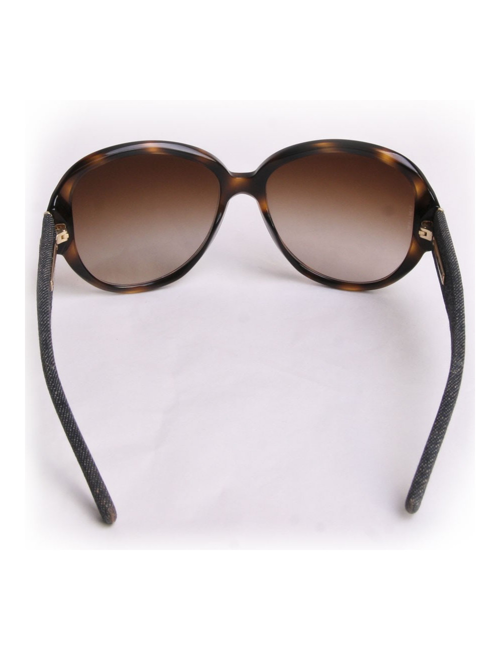 Grandes lunettes de soleil CHANEL branches jean's 