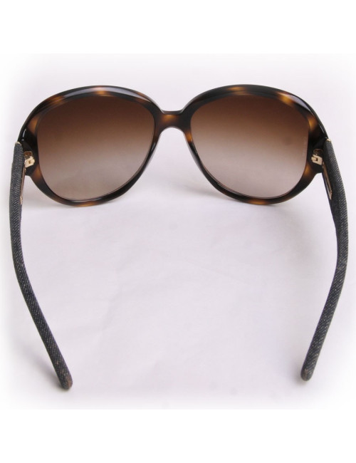Grandes lunettes de soleil CHANEL branches jean's 