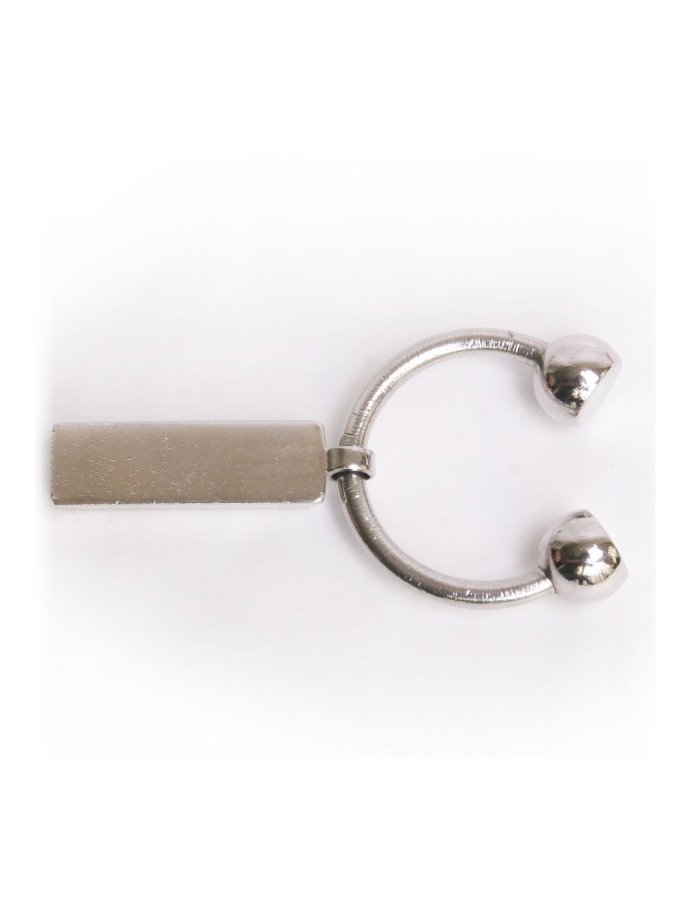 Porte-clef CHOPARD en métal argenté