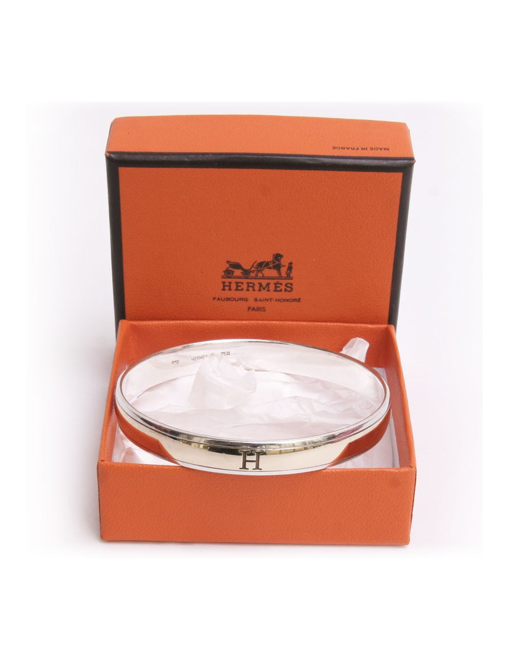 Bracelet HERMES en or et argent