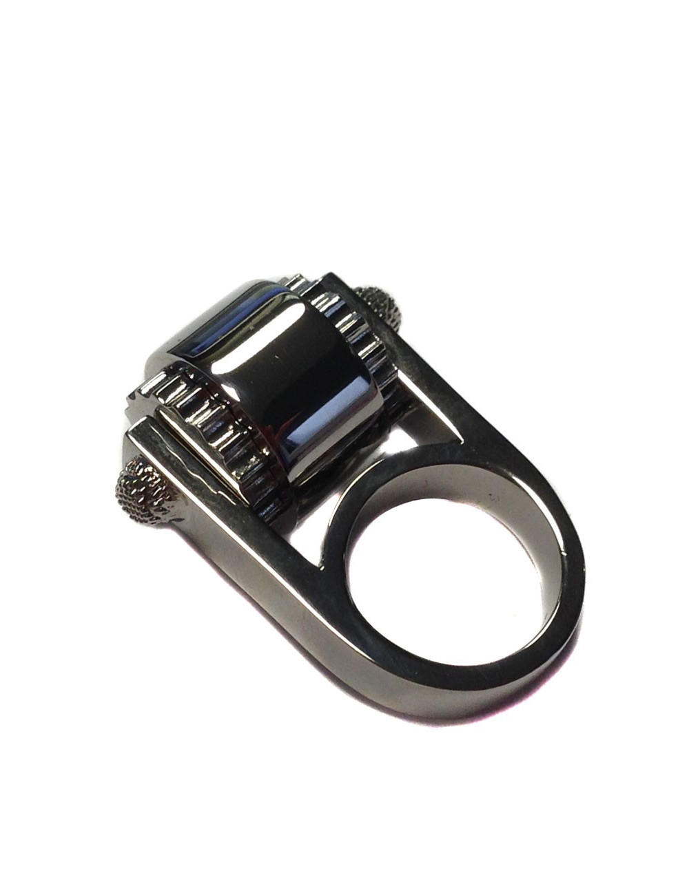 Bague BALANCIAGA t 51 métal palladium