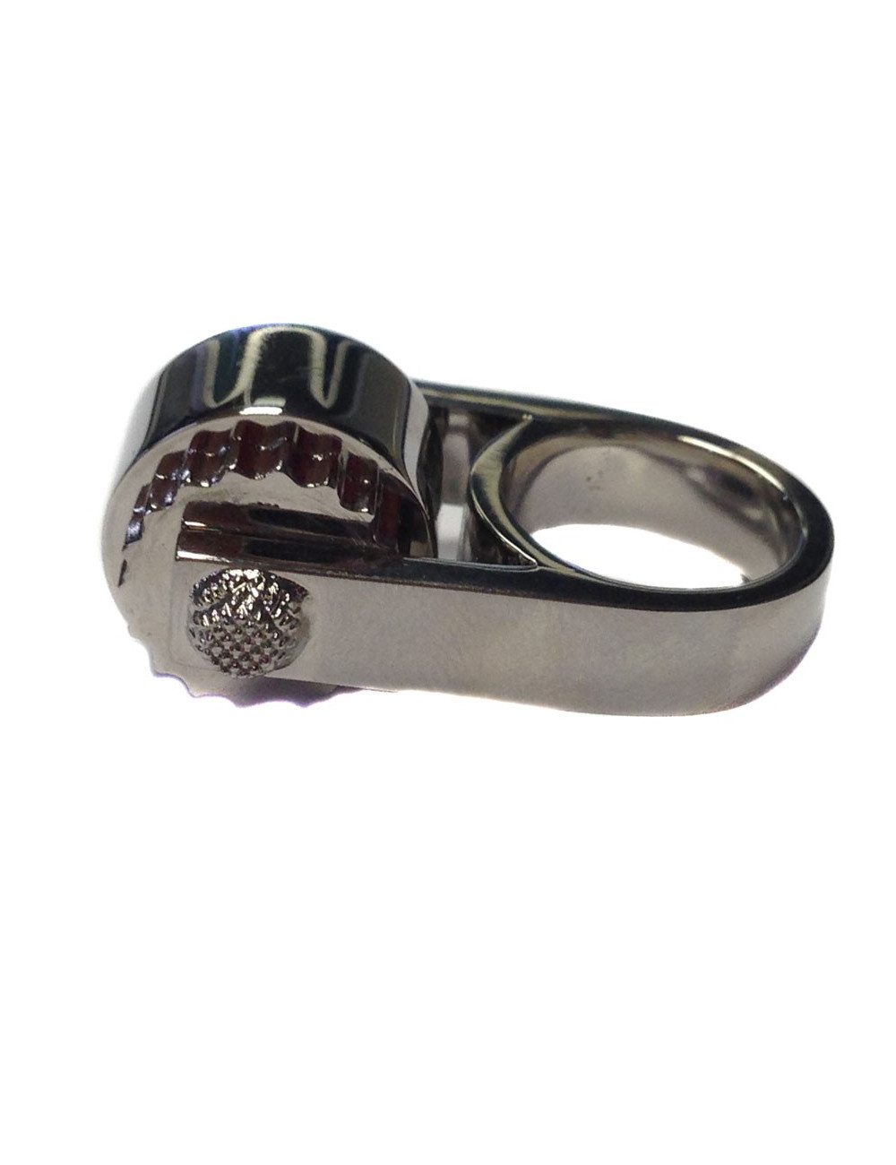 Bague BALANCIAGA t 51 métal palladium