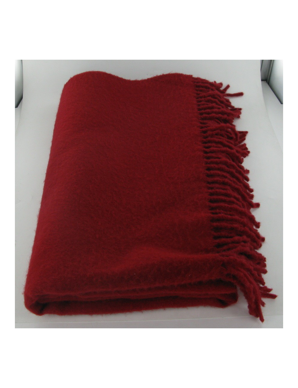 Echarpe cachemire rouge GLEN PRINCE