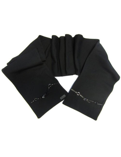 Etole Christian DIOR noire en jersey de laine