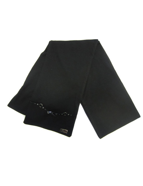 Etole Christian DIOR noire en jersey de laine