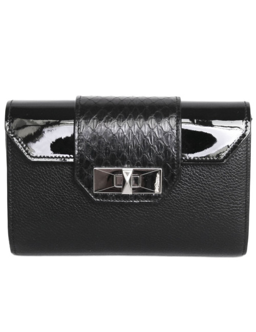 Portefeuille CARTIER en cuir et serpent