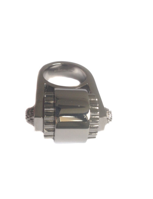 Bague BALENCIAGA t 51 métal palladium