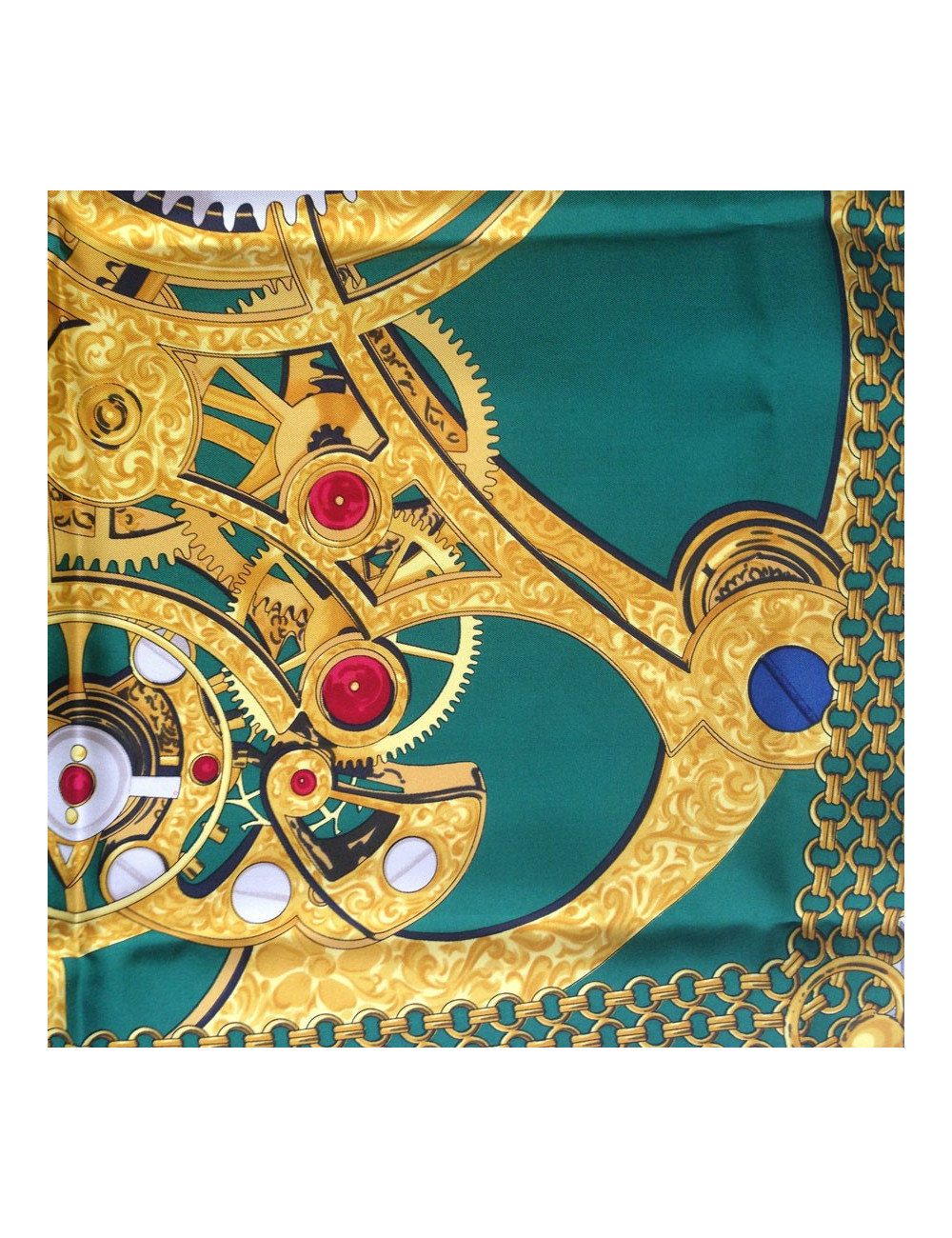 Foulard "les montres" BREGUET en soie