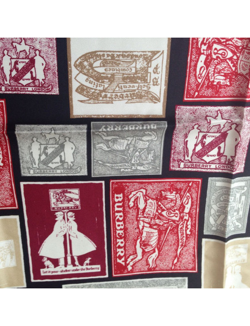 BURBERRY silk scarf