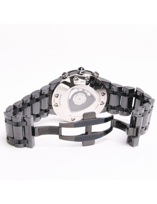 MAUBOUSSIN 'Time for Ever' watch in white gold and ceramic