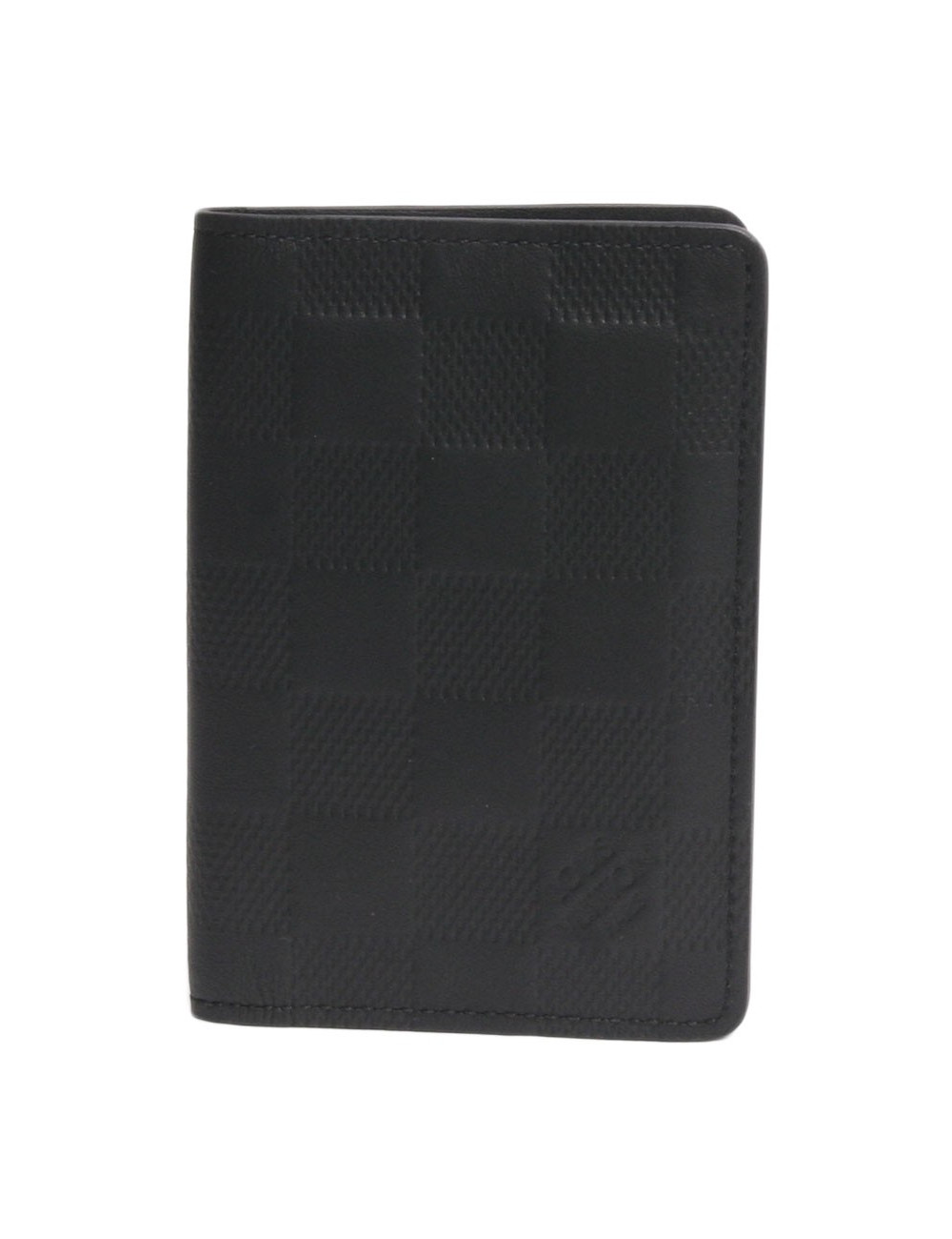 Organizer de poche  LOUIS VUITTON en cuir damier infini noir