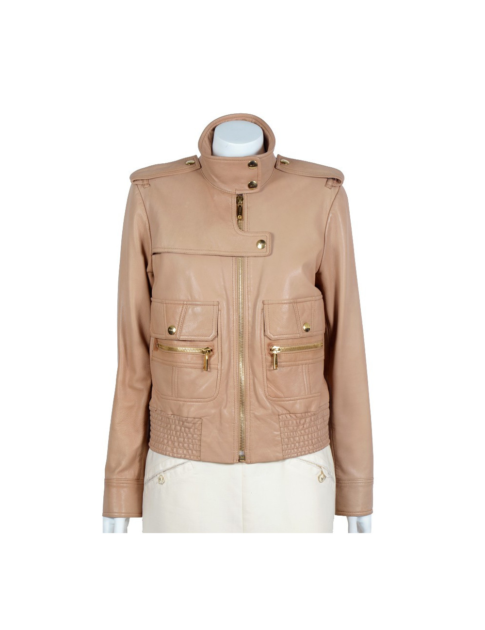 Veste T40 BUI par  BARBARA BUI cuir beige