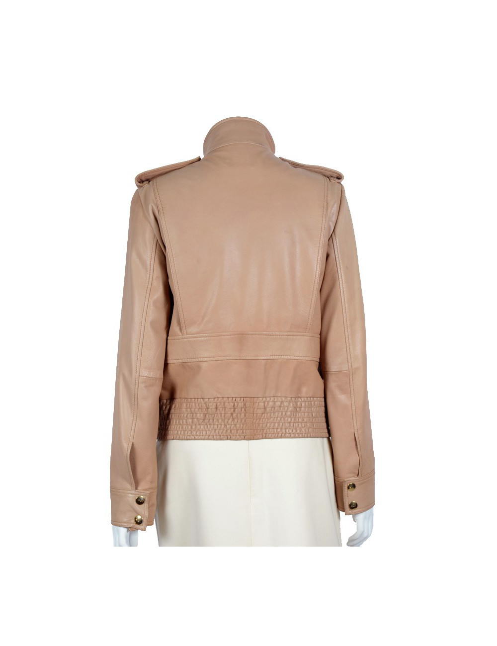 Veste T40 BUI par  BARBARA BUI cuir beige