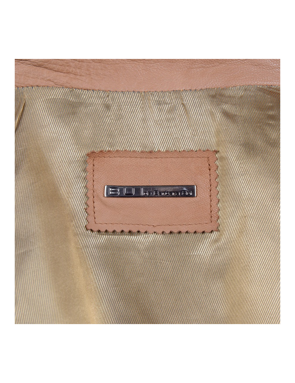 Veste T40 BUI par  BARBARA BUI cuir beige