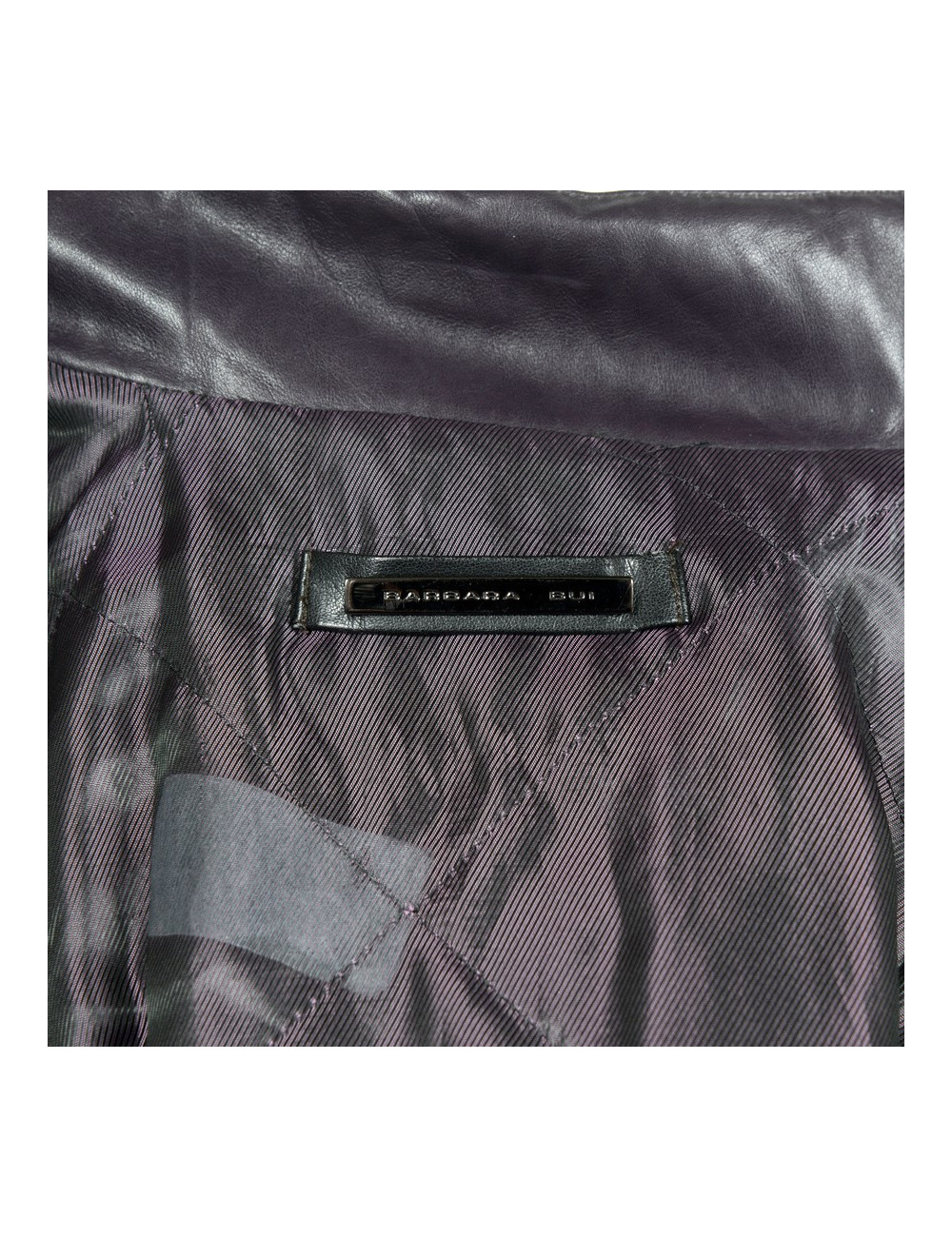Blouson BARBARA BUI cuir violet