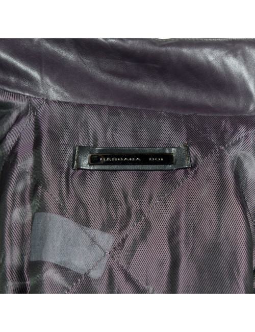 Blouson BARBARA BUI cuir violet