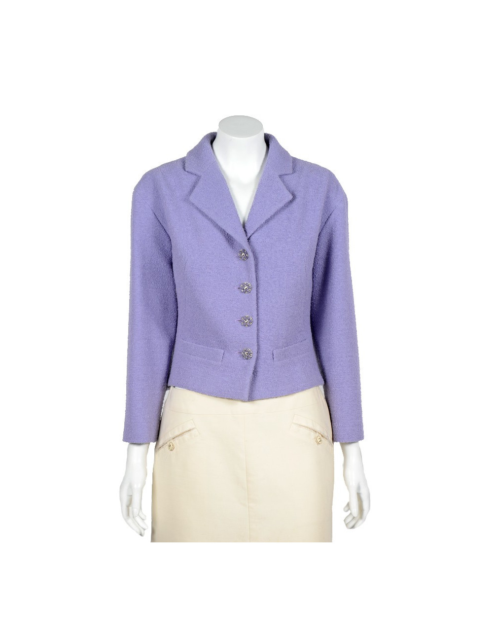 Veste CHANEL t42 violette