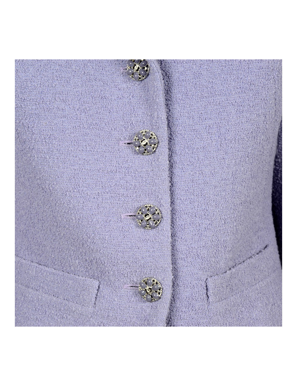 Veste CHANEL t42 violette