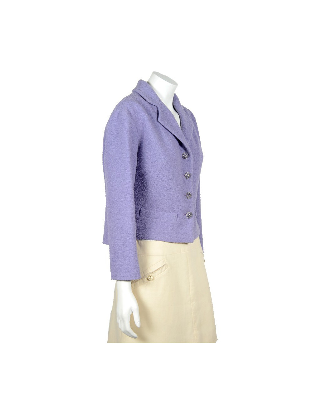 Veste CHANEL t42 violette