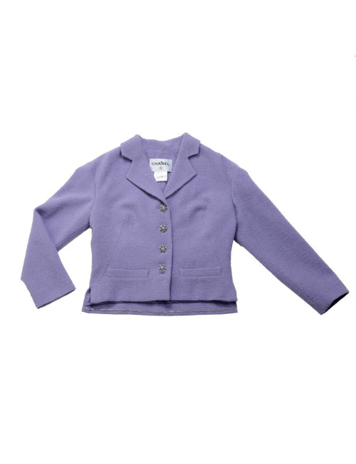 Veste CHANEL t42 violette