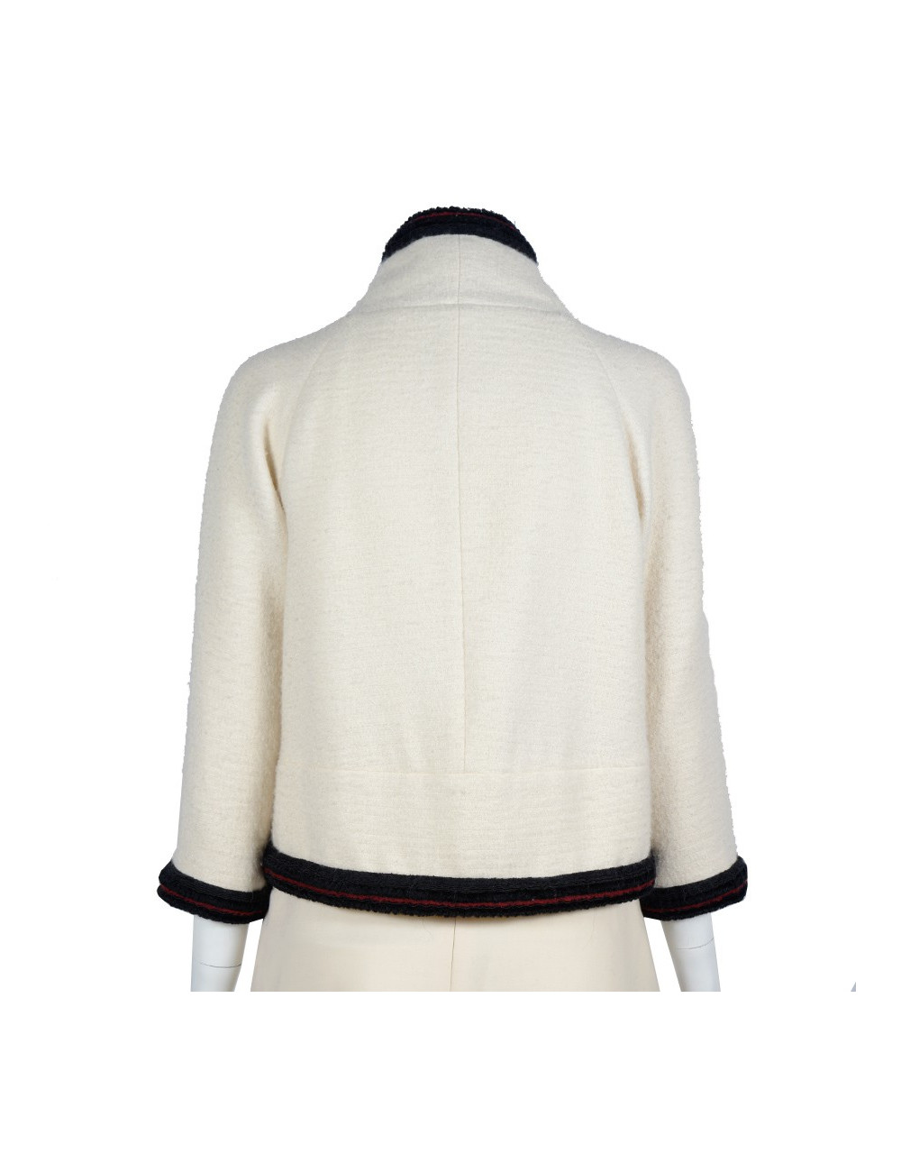 Ivory jacket CHANEL T 36 "Paris-Moscow"