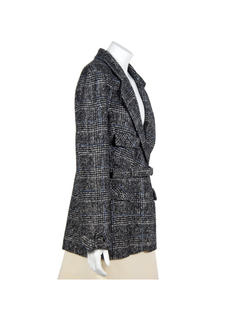 Veste CHANEL laine grise T46