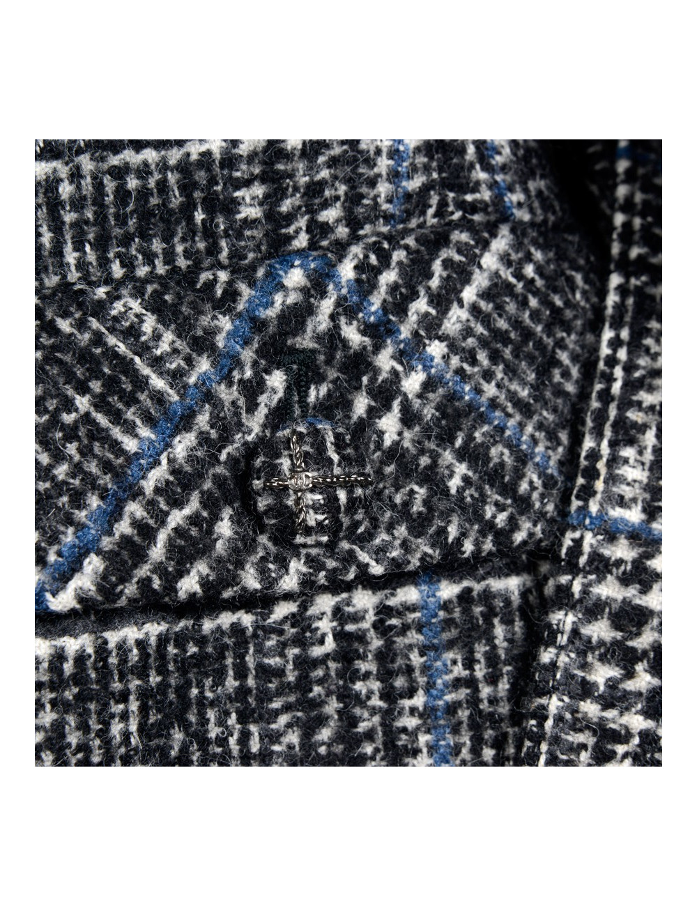 Veste CHANEL laine grise T46