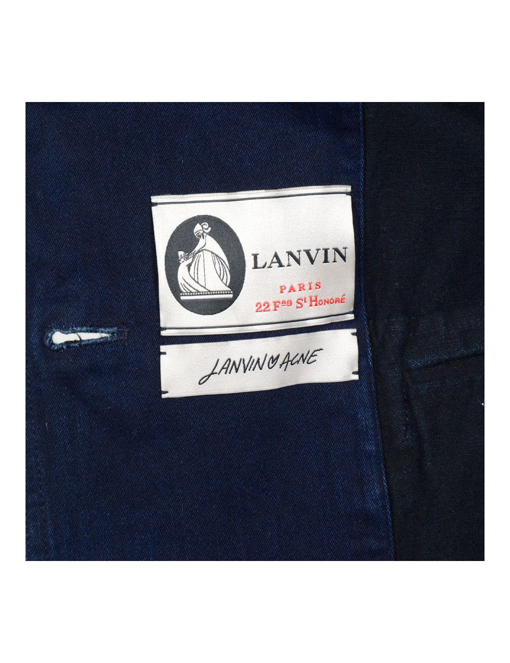 Veste jeans Lanvin pour Acne