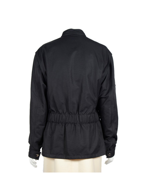 Parka HERMES toile noire Taille L