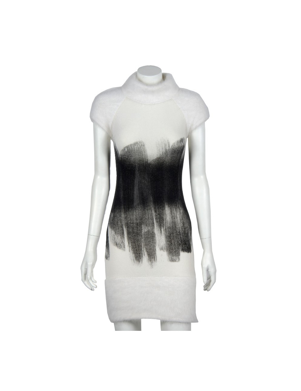 Robe CHANEL T34 cachemire et angora