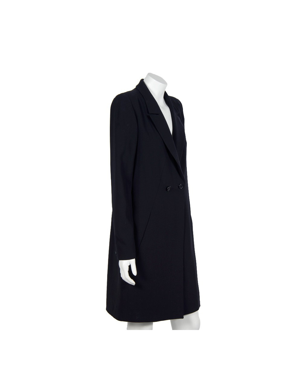 Manteau CHANEL  t 38 demi saison bleu marine