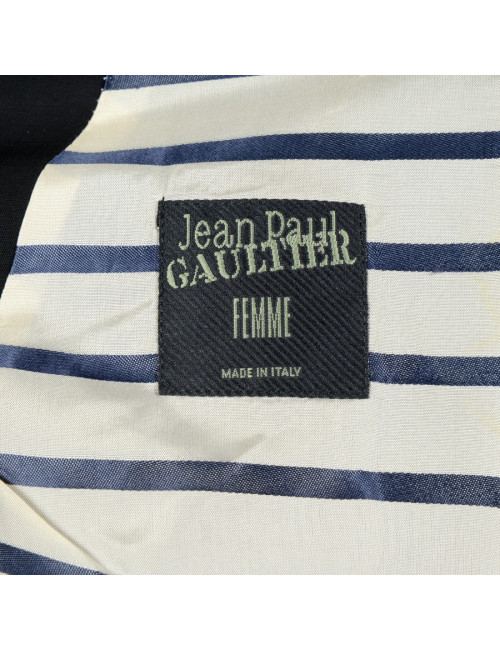 Jacket Jean-Paul GAULTIER wool cold black T38