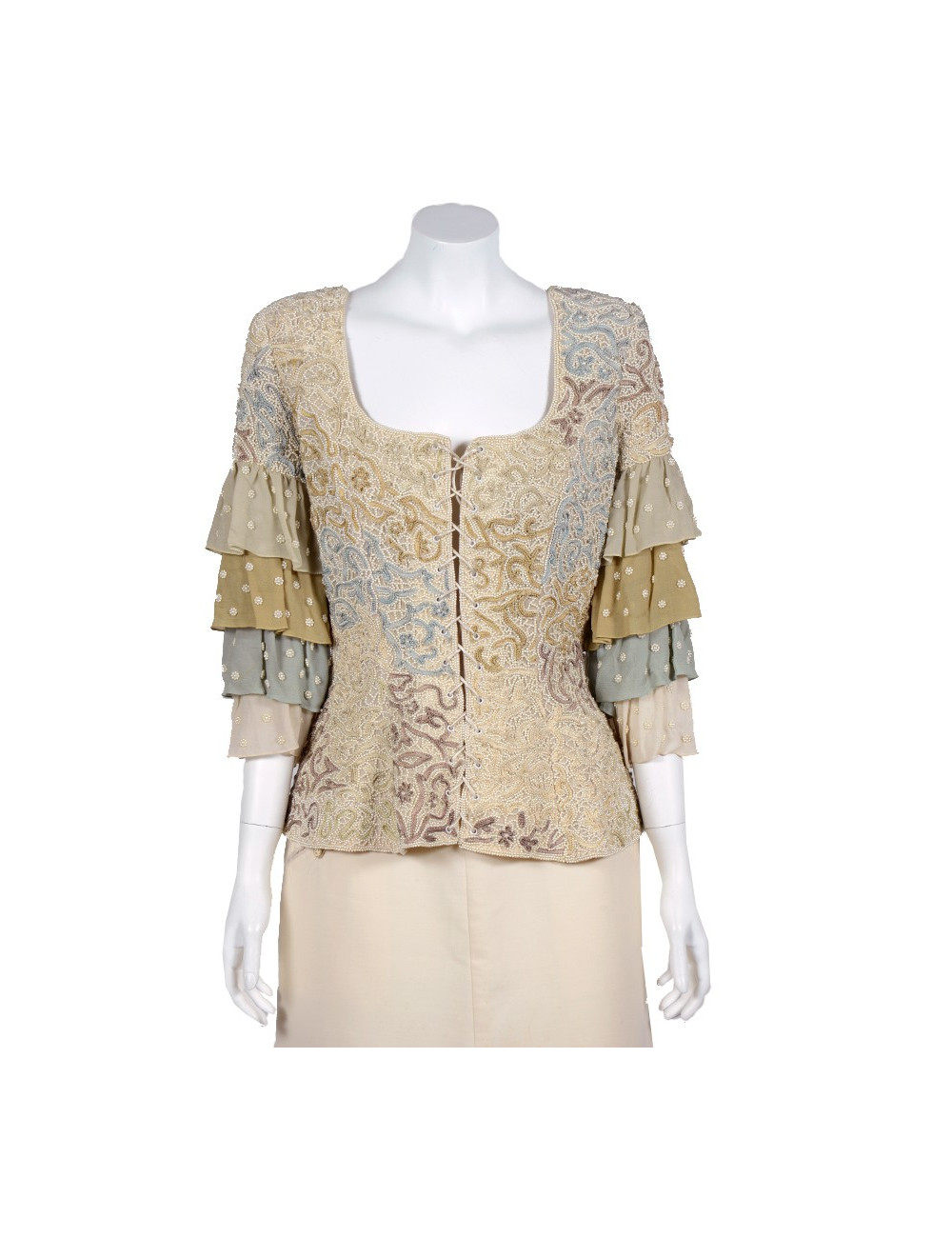 Corset perlé vintage DUPIRÉ