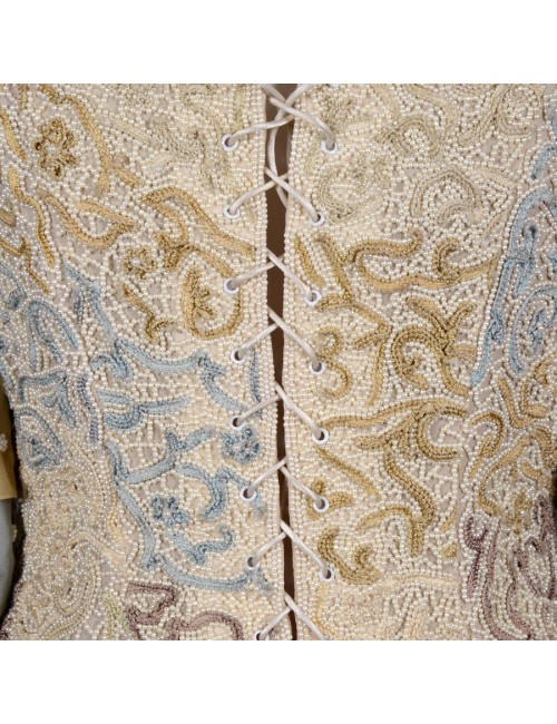 Corset perlé vintage DUPIRÉ