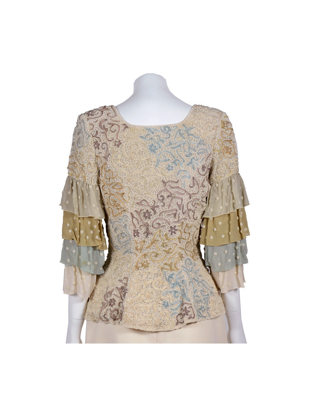 Corset perlé vintage DUPIRÉ