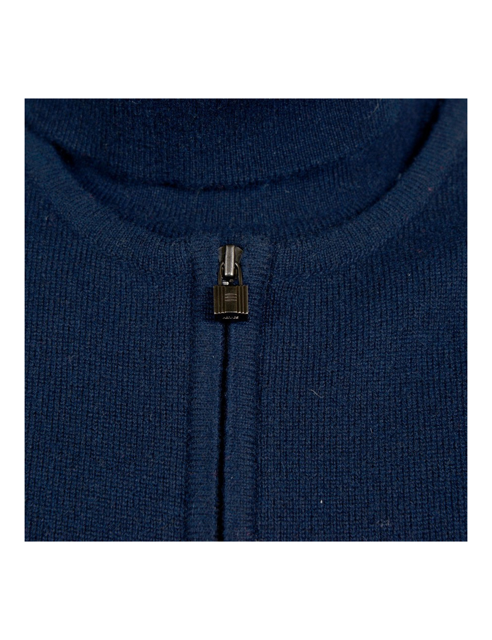 Twin-set HERMES Navy Blue cashmere XL t