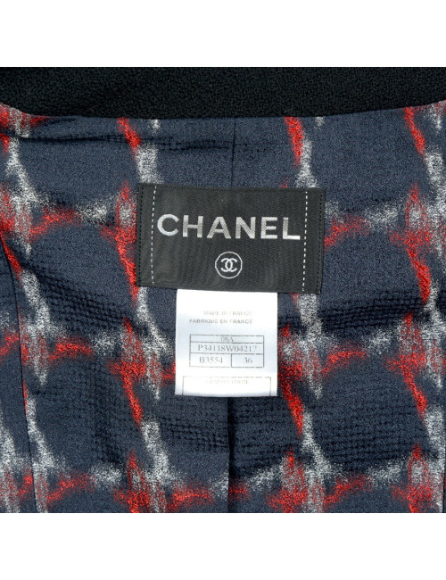 Black tweed jacket CHANEL T 36